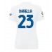 Inter Milan Nicolo Barella #23 Dámské Venkovní Dres 2023-24 Krátkým Rukávem